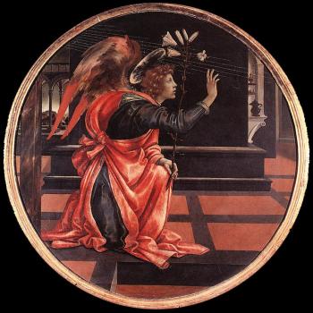 菲利皮諾 利比 Gabriel from the Annunciation 菲利皮諾 利比 Gabriel from the Annunciation